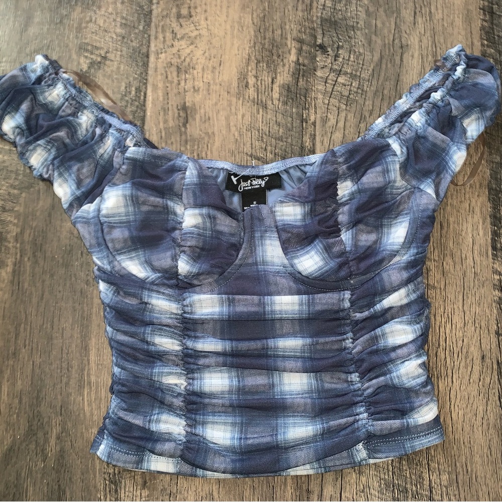 just polly crop top